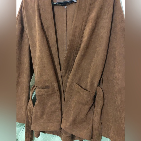❌SOLD‼️❌Blank NYC Suede Belted coat - Picture 4 of 9